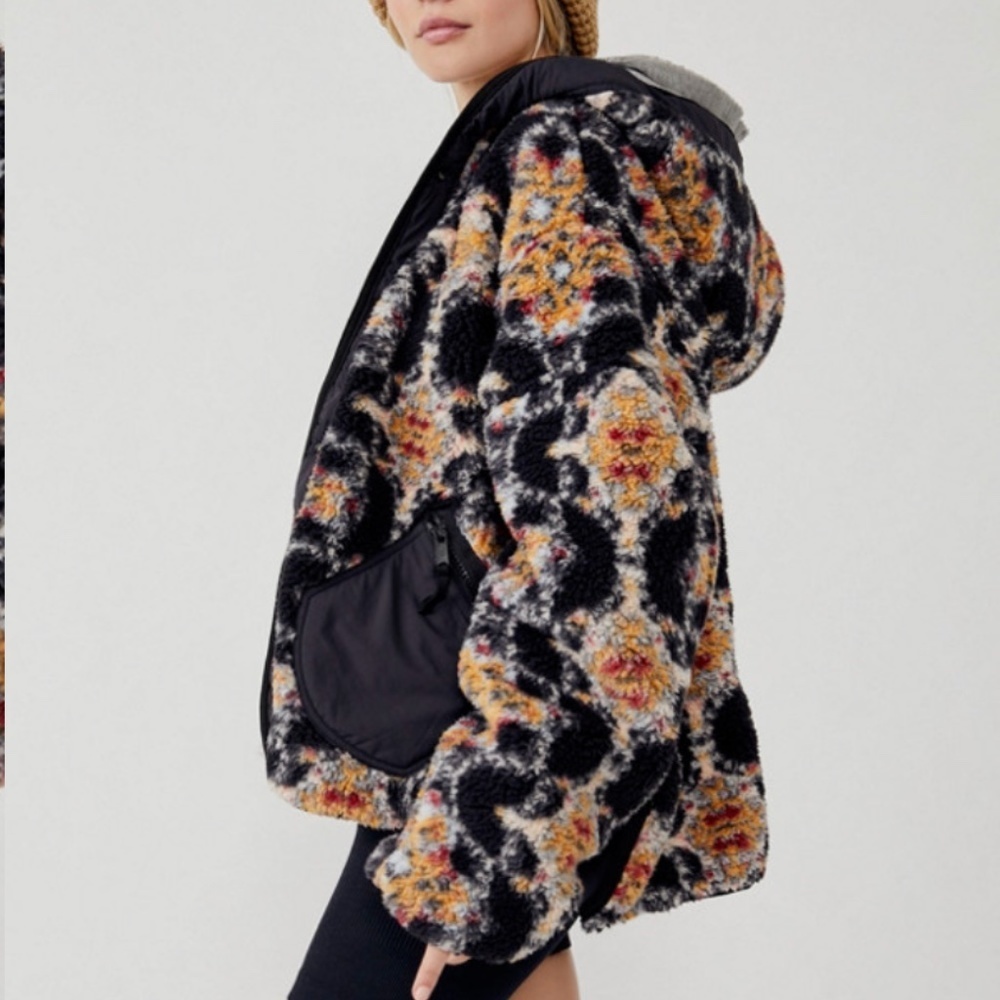 Fp Movement Elevation Jacquard Reversible Fleece … - image 4